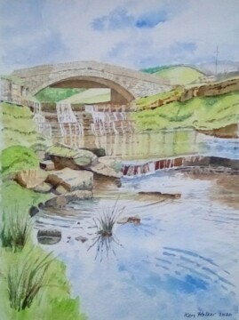 38 Yorkshire Dales View - Watercolour 38 Yorkshire Dales View - Watercolour