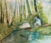 Park Stream by Alan Hunt